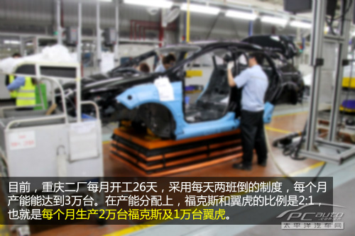 车间宽敞明亮 长安福特翼虎生产线探秘 车间宽敞明亮 长安福特翼虎生产线探秘