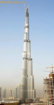 世界第一高楼“迪拜塔”即将落成(组图)