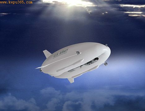 美英打造巨型无人飞艇可悬停空中三周(图)